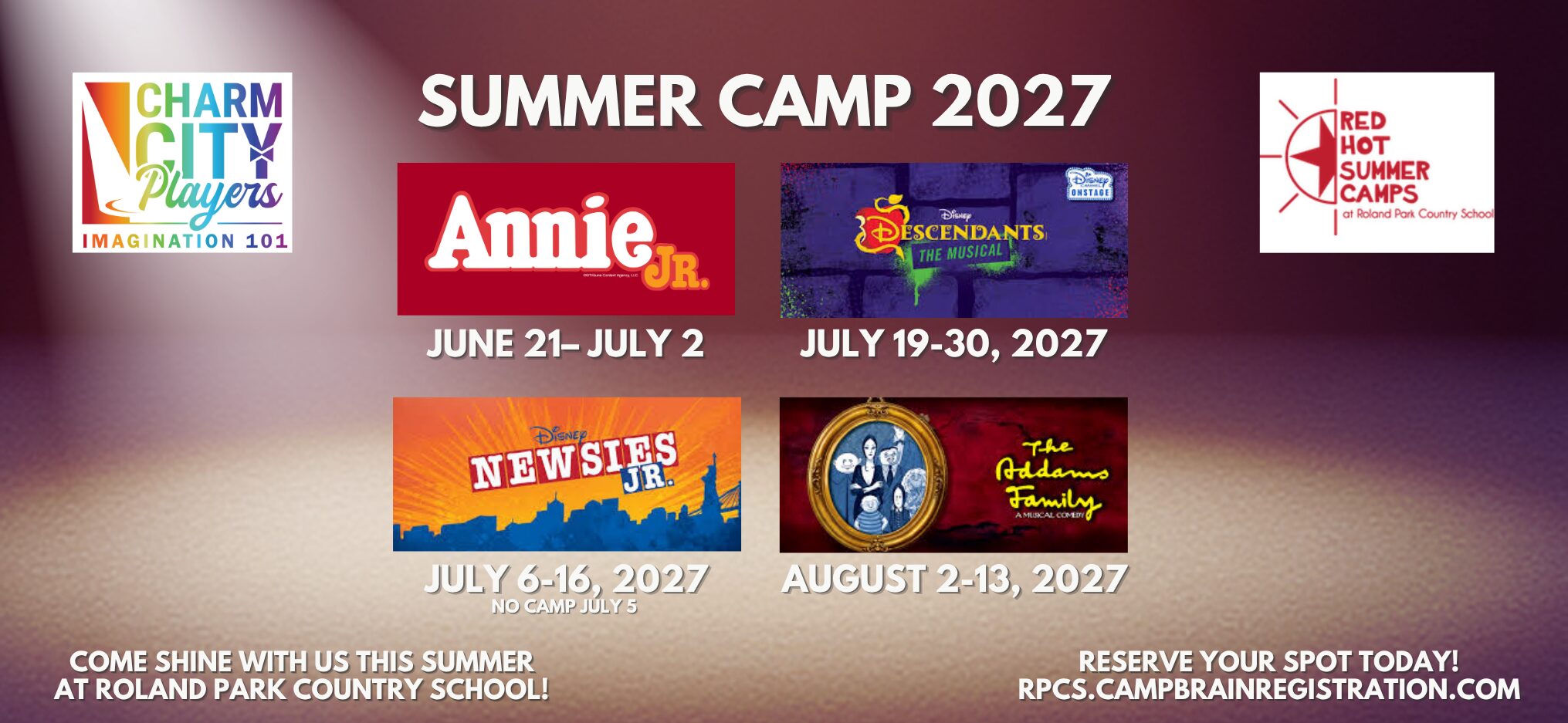 Join us for Summer Camp!
